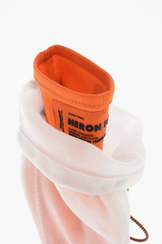Tronchetto in neoprene con dettaglio in pelle 10.5cm