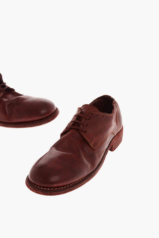 leather Derby shoes