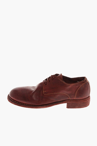 leather Derby shoes
