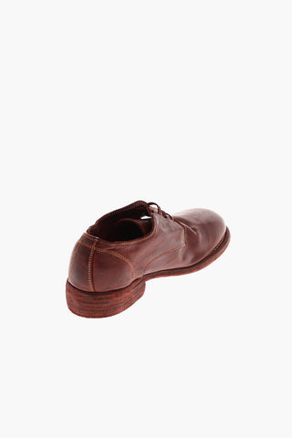 leather Derby shoes