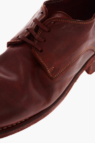leather Derby shoes