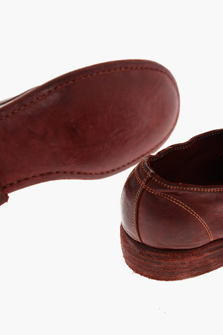 leather Derby shoes
