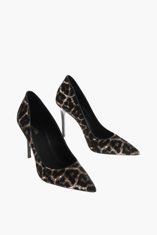 10cm ponyskin KEKE Pumps