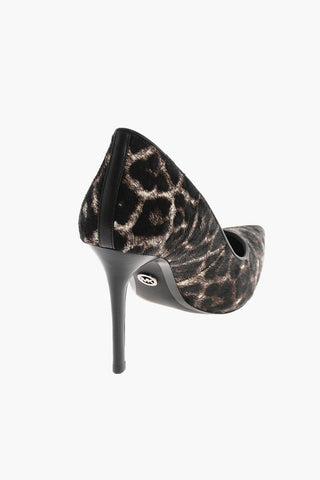 10cm ponyskin KEKE Pumps