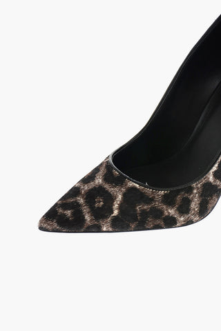 10cm ponyskin KEKE Pumps