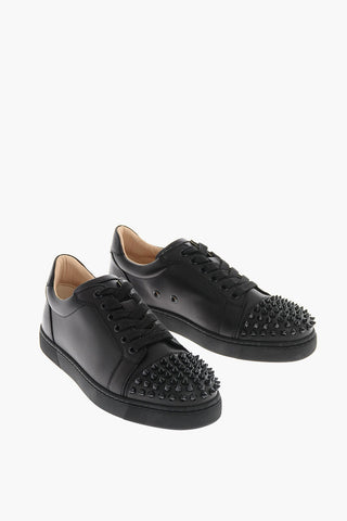 leather VIEIRA SPIKES sneakers with studs