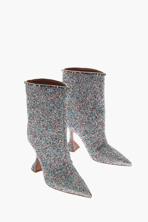 10cm glitter MIA ankle boots