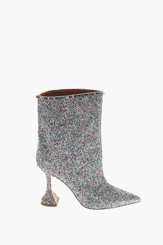 10cm glitter MIA ankle boots