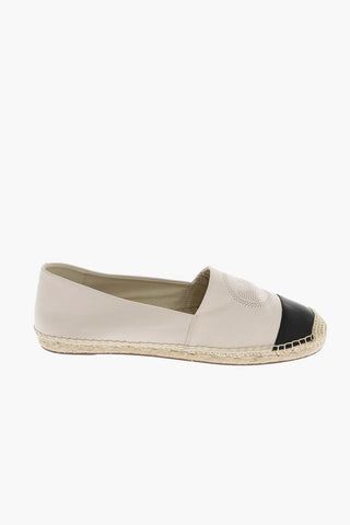 leather Espadrilles