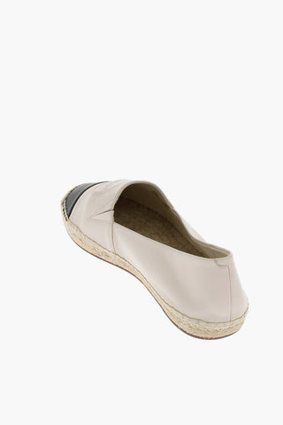 leather Espadrilles