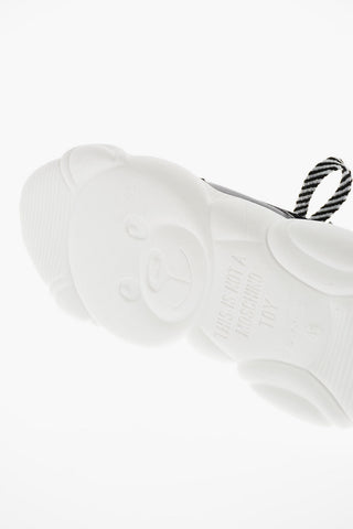 COUTURE! Leather and fabric TEDDY Sneakers