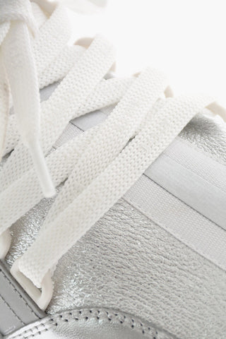 metallic leather BISE 267 sneakers