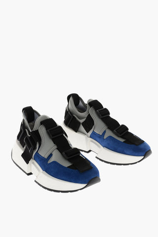 MM6 Sneakers in pelle scamosciata e tessuto