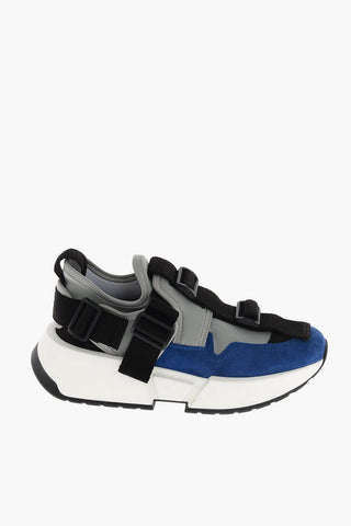 MM6 Sneakers in pelle scamosciata e tessuto