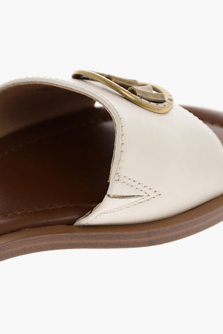Slides BRYNN in pelle