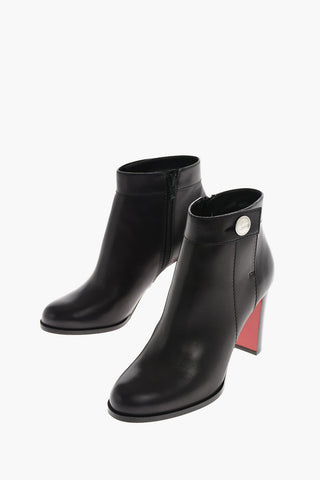 Tronchetto JANIS in pelle con chiusura zip 9.5cm