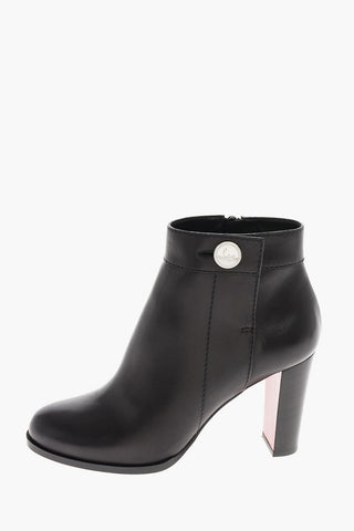 Tronchetto JANIS in pelle con chiusura zip 9.5cm