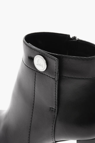 Tronchetto JANIS in pelle con chiusura zip 9.5cm