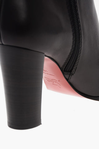 Tronchetto JANIS in pelle con chiusura zip 9.5cm