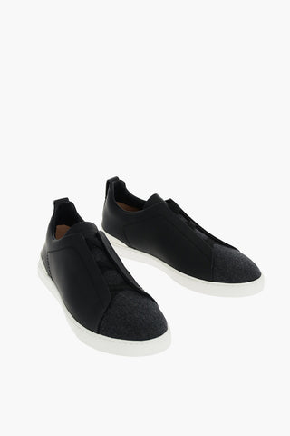 COUTURE XXX Leather SIRACUSA Slip On Sneaker