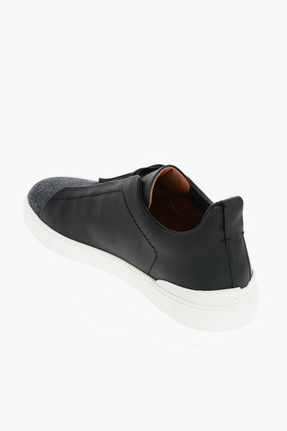COUTURE XXX Leather SIRACUSA Slip On Sneaker