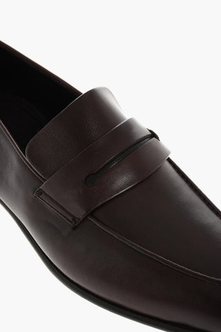 EZ TAILORING Cuir Sole L'ASOLA Bit Loafers