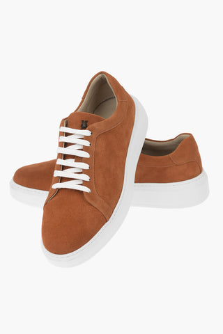 CC COLLECTION Suede Leather Sneakers