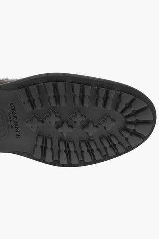 Leather Derby with Broguing