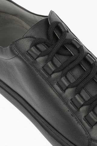 CC COLLECTION Leather Lace-up Sneakers
