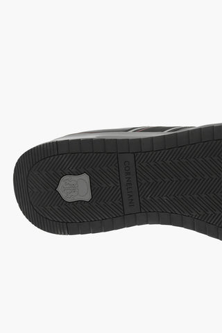 Sneakers Alte in Pelle e Tessuto