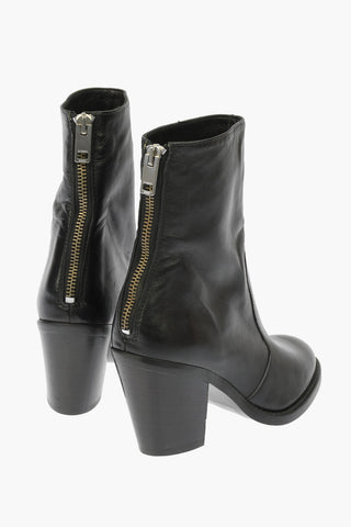 7cm Leather Ankle Boot