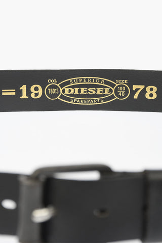 35mm Leather B-STERLING Belt