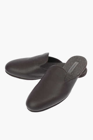 Leather Sabot