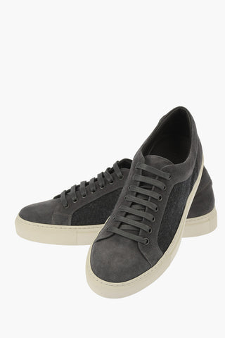 ID Sneakers in Pelle e Lana