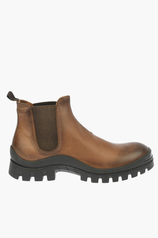ID Stivaletto Chelsea JERKY in Pelle