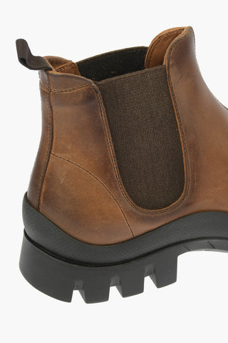 ID Stivaletto Chelsea JERKY in Pelle