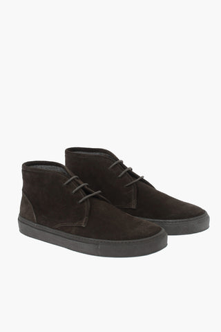 ID Suede Leather KALEIDO Lace shoes