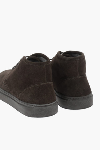 ID Suede Leather KALEIDO Lace shoes