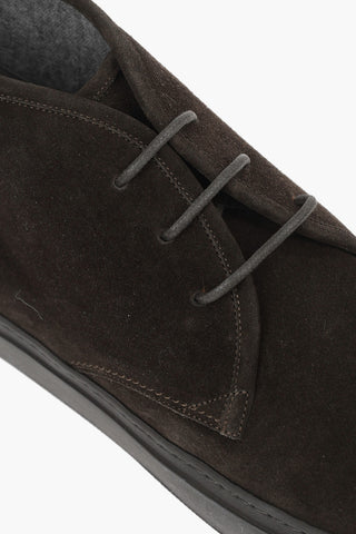 ID Suede Leather KALEIDO Lace shoes