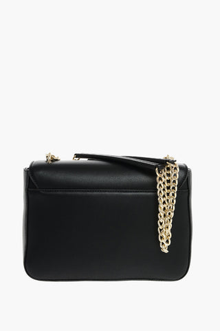 LOVE Borsa in ecopelle con tracolla a catena