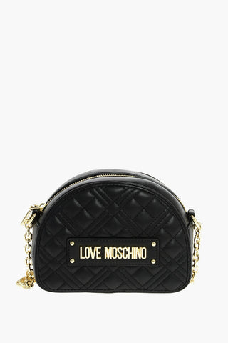 LOVE ecoleather quilted Shoulder bag