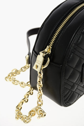 LOVE ecoleather quilted Shoulder bag