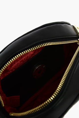 LOVE ecoleather quilted Shoulder bag