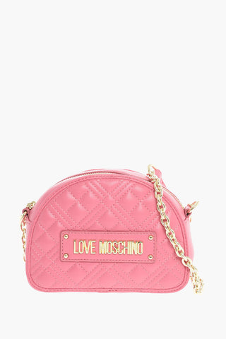 LOVE ecoleather quilted Shoulder bag