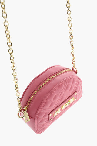 LOVE ecoleather quilted Shoulder bag