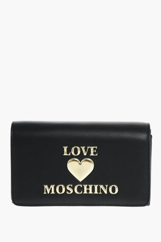 LOVE ecoleather Baguette bag with chain shoulder strap