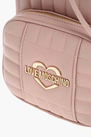 LOVE ecoleather quilted Bucket bag