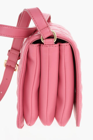 LOVE ecoleather quilted Shoulder bag