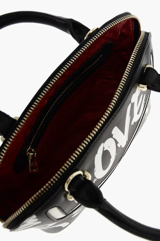 LOVE ecoleather Tote bag with removable shoulder strap