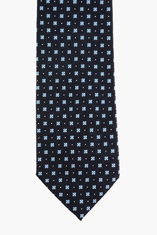 EZ TAILORING Cravatta in Seta a Fiori